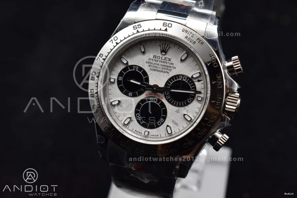 Daytona SS Meteorite Bracelet on Dial Edition Best 1:1 SA4130 QF V2 116509 0408